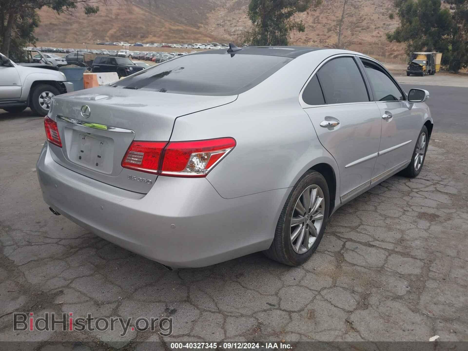 2012 LEXUS ES 350 - VIN: JTHBK1EG0C2484080 - Фото 4