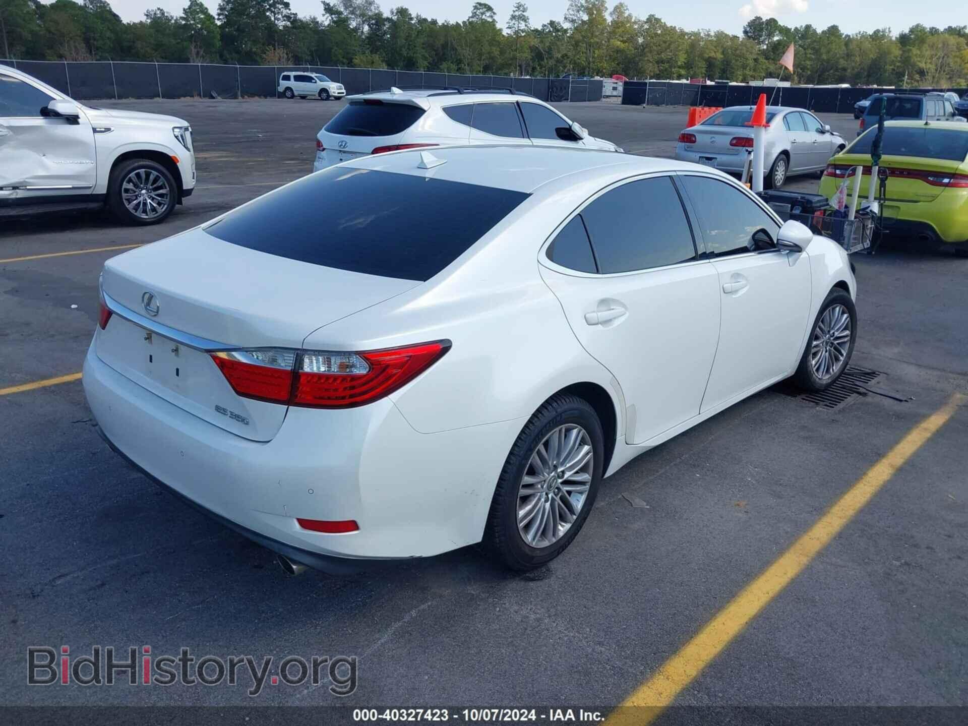 2014 LEXUS ES 350 - VIN: JTHBK1GGXE2104405 - Фото 4