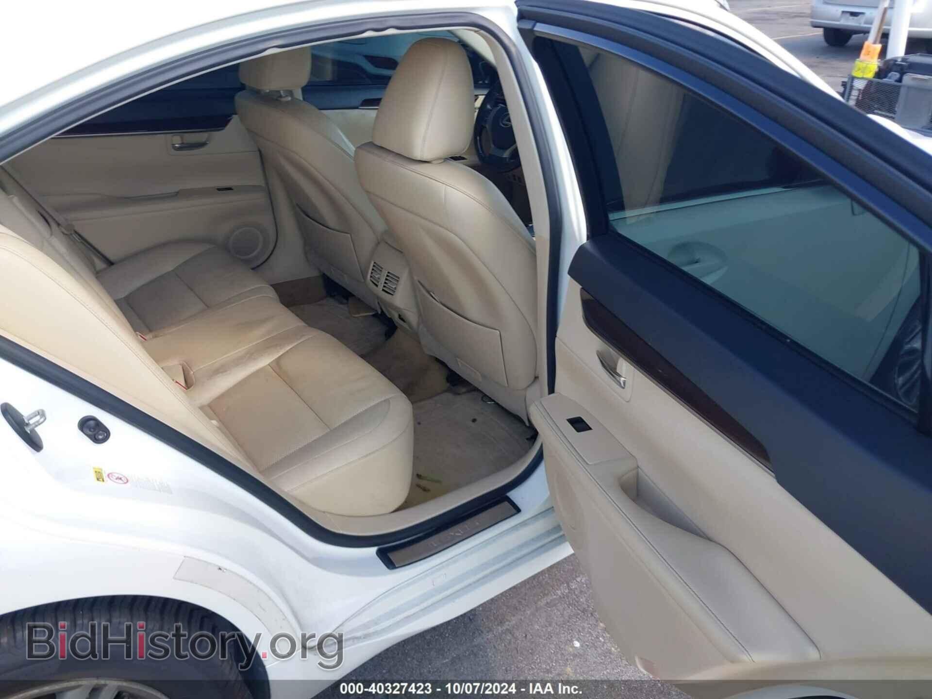 2014 LEXUS ES 350 - VIN: JTHBK1GGXE2104405 - Фото 8