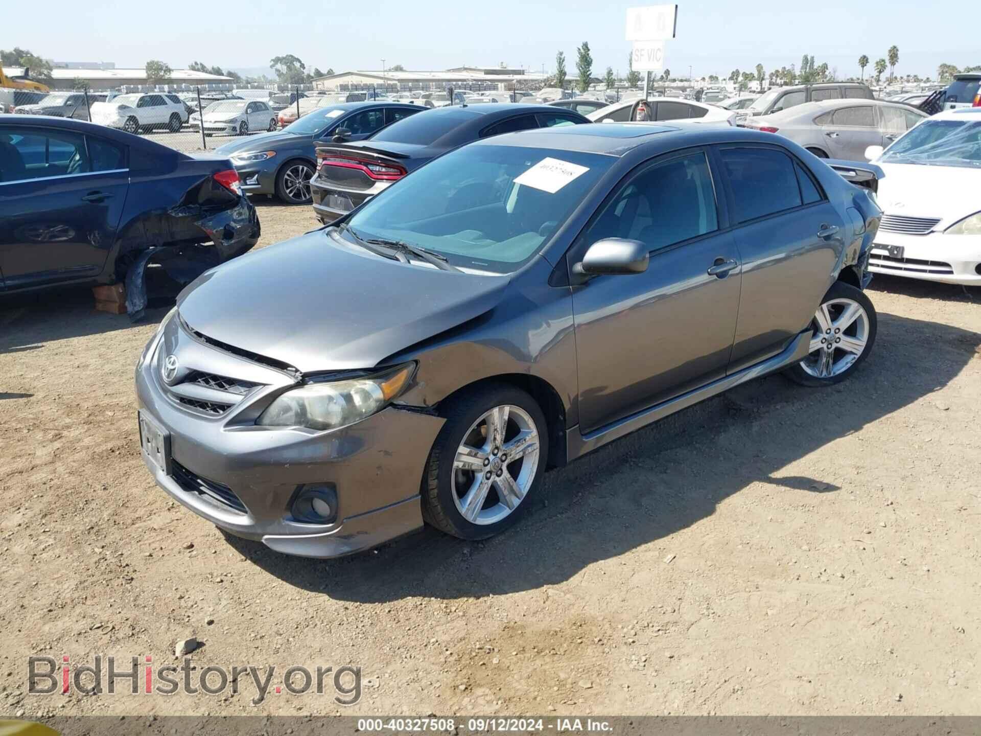 2013 TOYOTA COROLLA - VIN: 5YFBU4EE0DP091291 - Фото 2