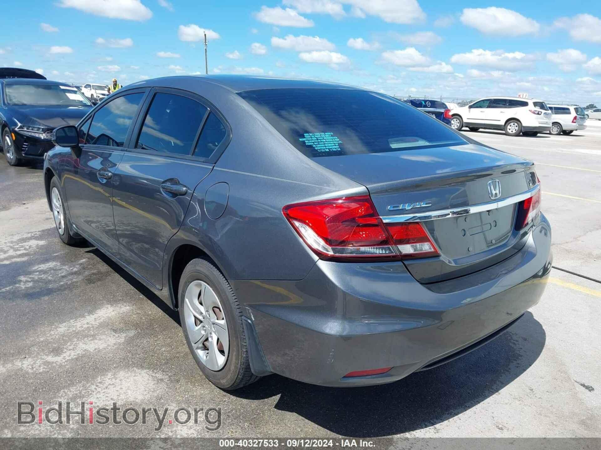 2013 HONDA CIVIC - VIN: 19XFB2F53DE093399 - Фото 3