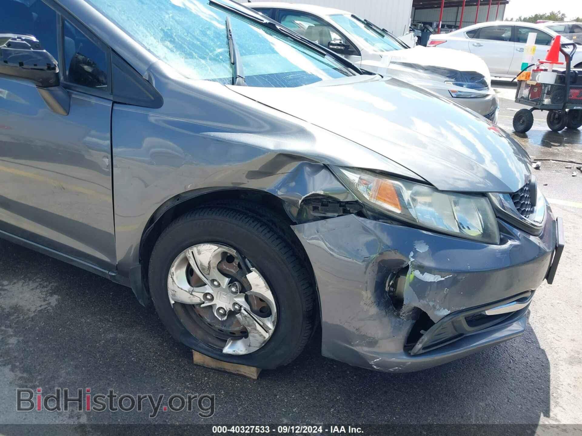 2013 HONDA CIVIC - VIN: 19XFB2F53DE093399 - Фото 6