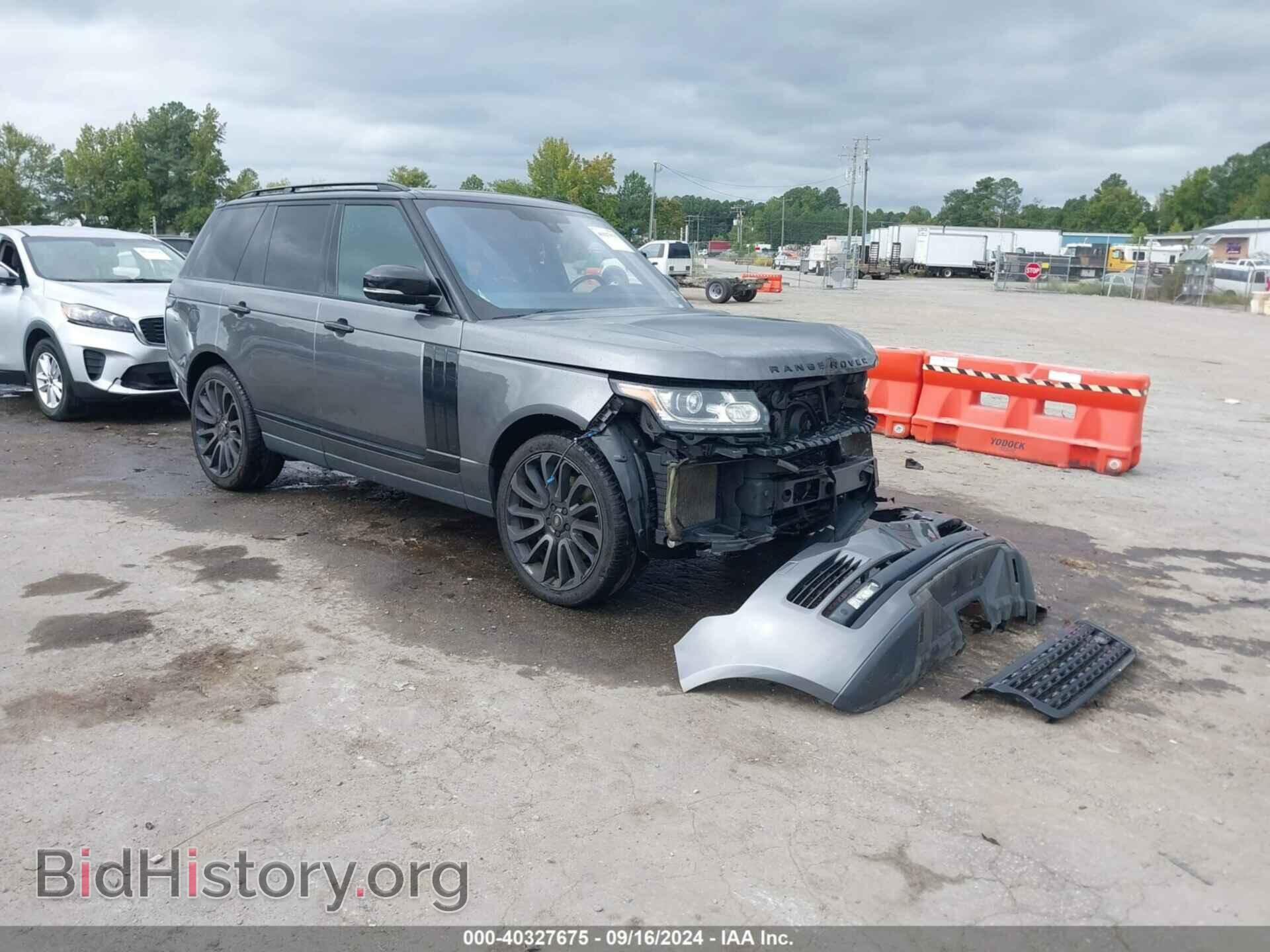 Фотография SALGS2EF3GA257703 - LAND ROVER RANGE ROVER 2016