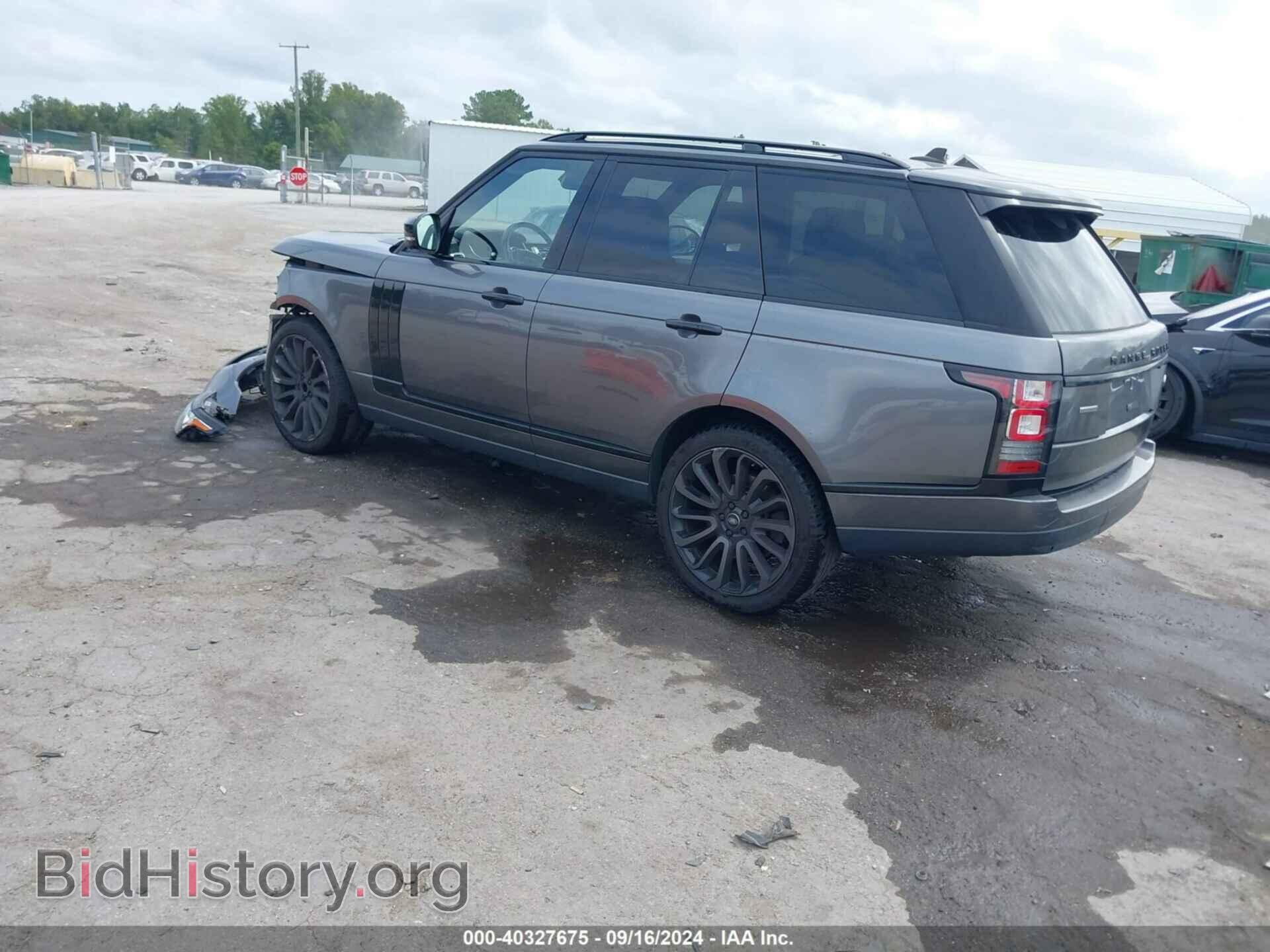 2016 LAND ROVER RANGE ROVER - VIN: SALGS2EF3GA257703 - Фото 3