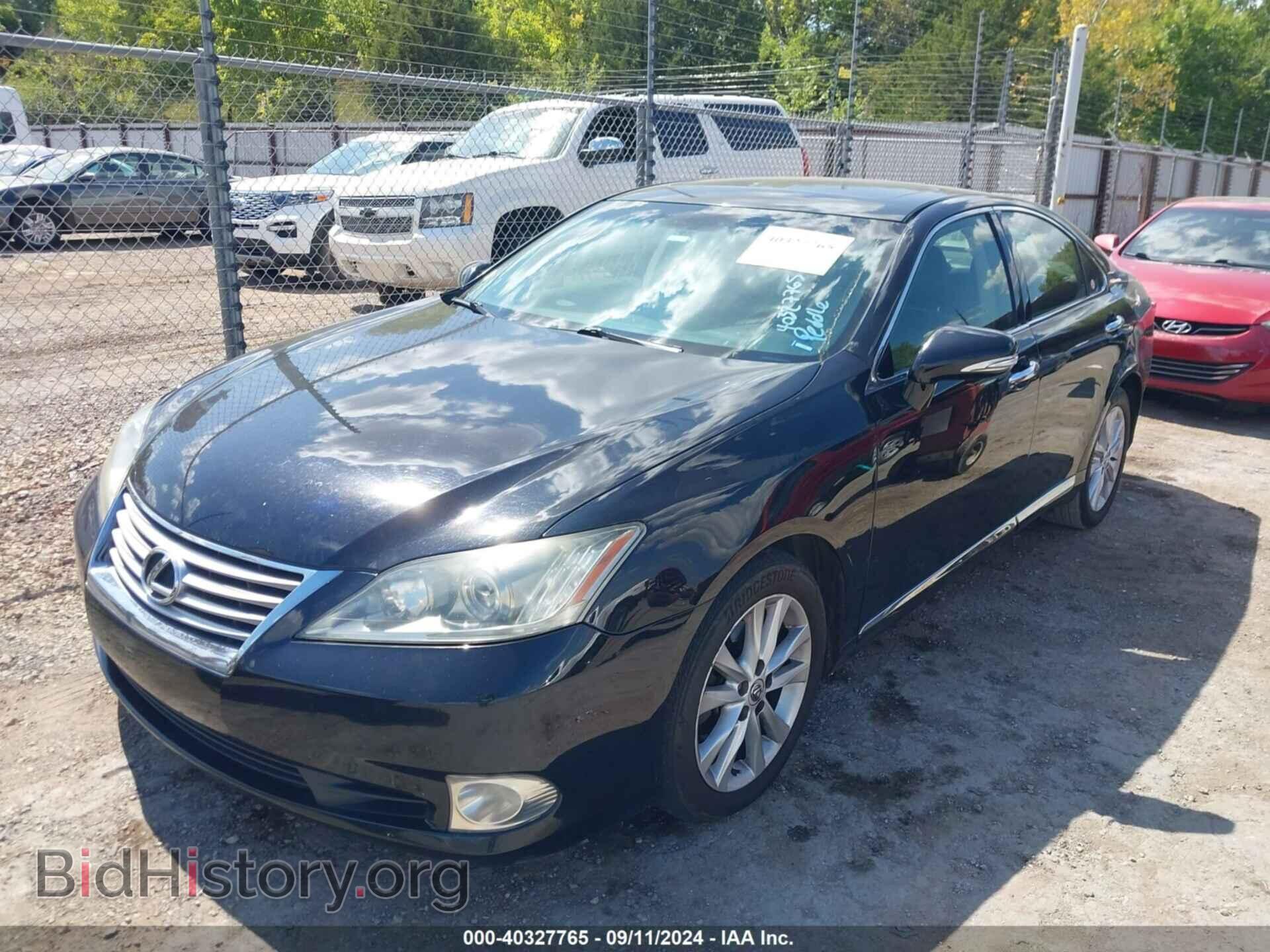 2010 LEXUS ES 350 - VIN: JTHBK1EGXA2366941 - Фото 2