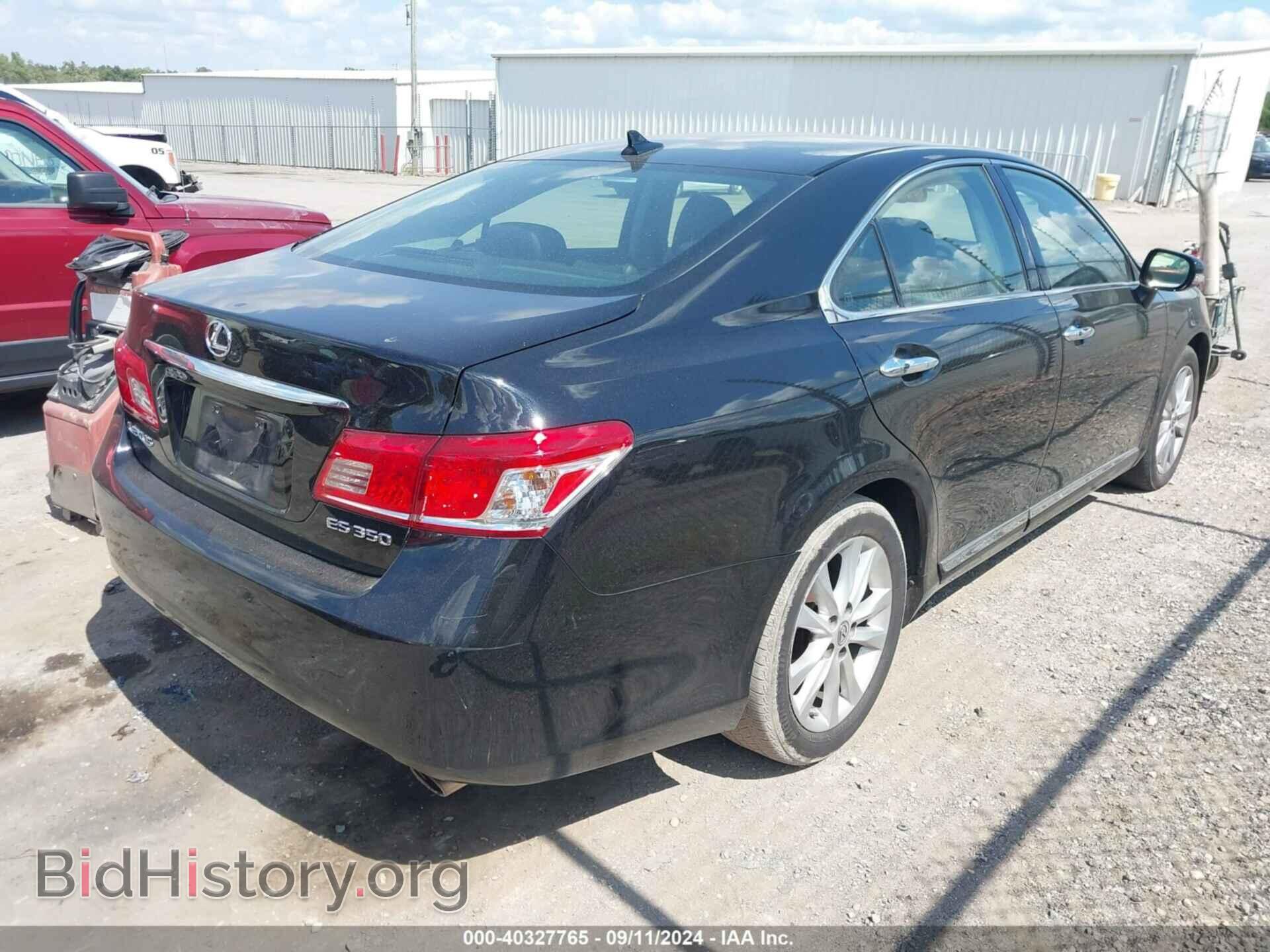2010 LEXUS ES 350 - VIN: JTHBK1EGXA2366941 - Фото 4