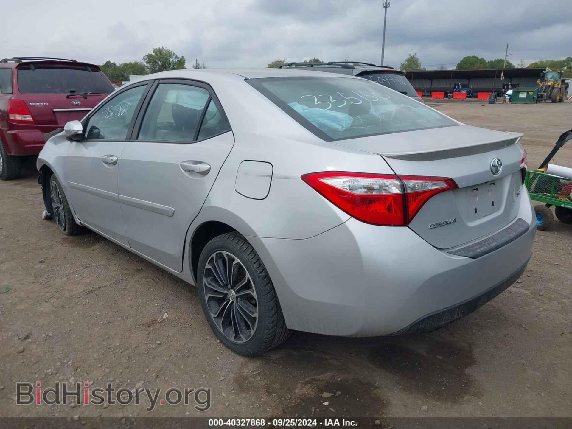 2015 TOYOTA COROLLA - VIN: 2T1BURHE4FC335150 - Фото 3