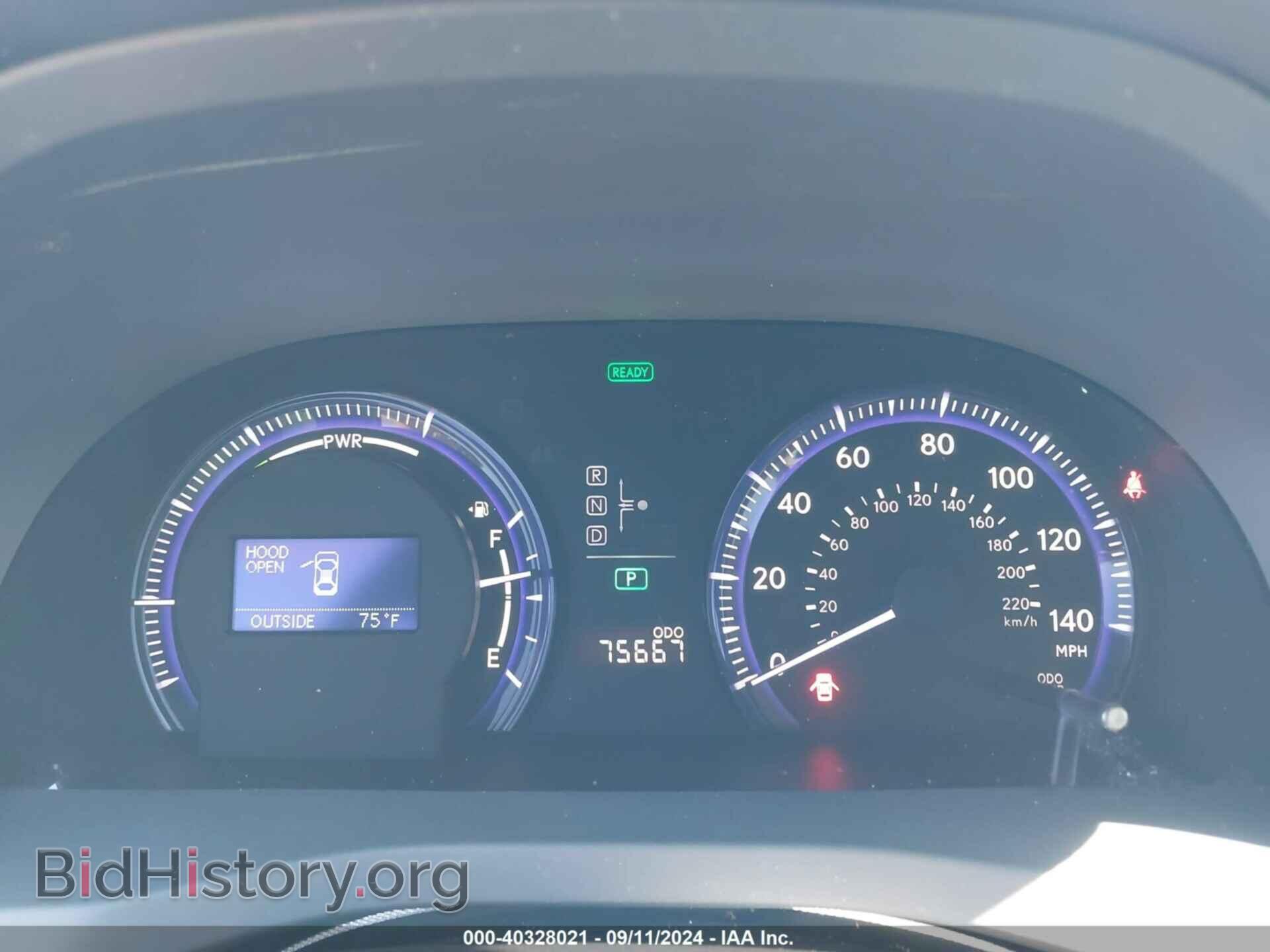 2012 LEXUS HS 250H - VIN: JTHBB1BA6C2051217 - Photo 7