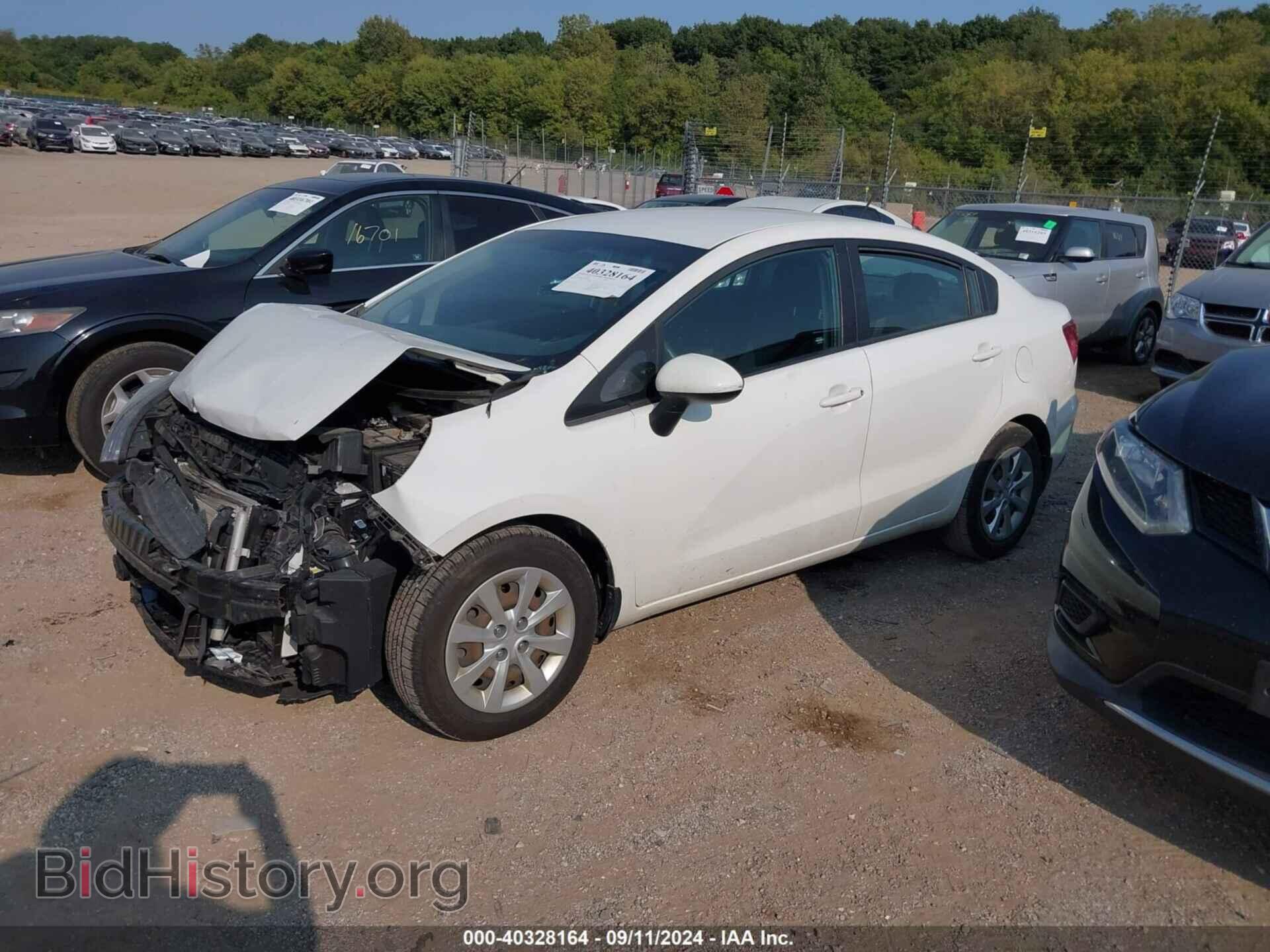 2016 KIA RIO - VIN: KNADM4A39G6587731 - Фото 2