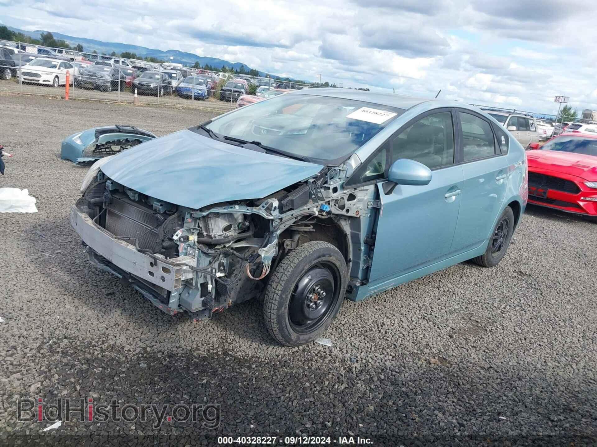 2012 TOYOTA PRIUS - VIN: JTDKN3DUXC1575391 - Фото 2