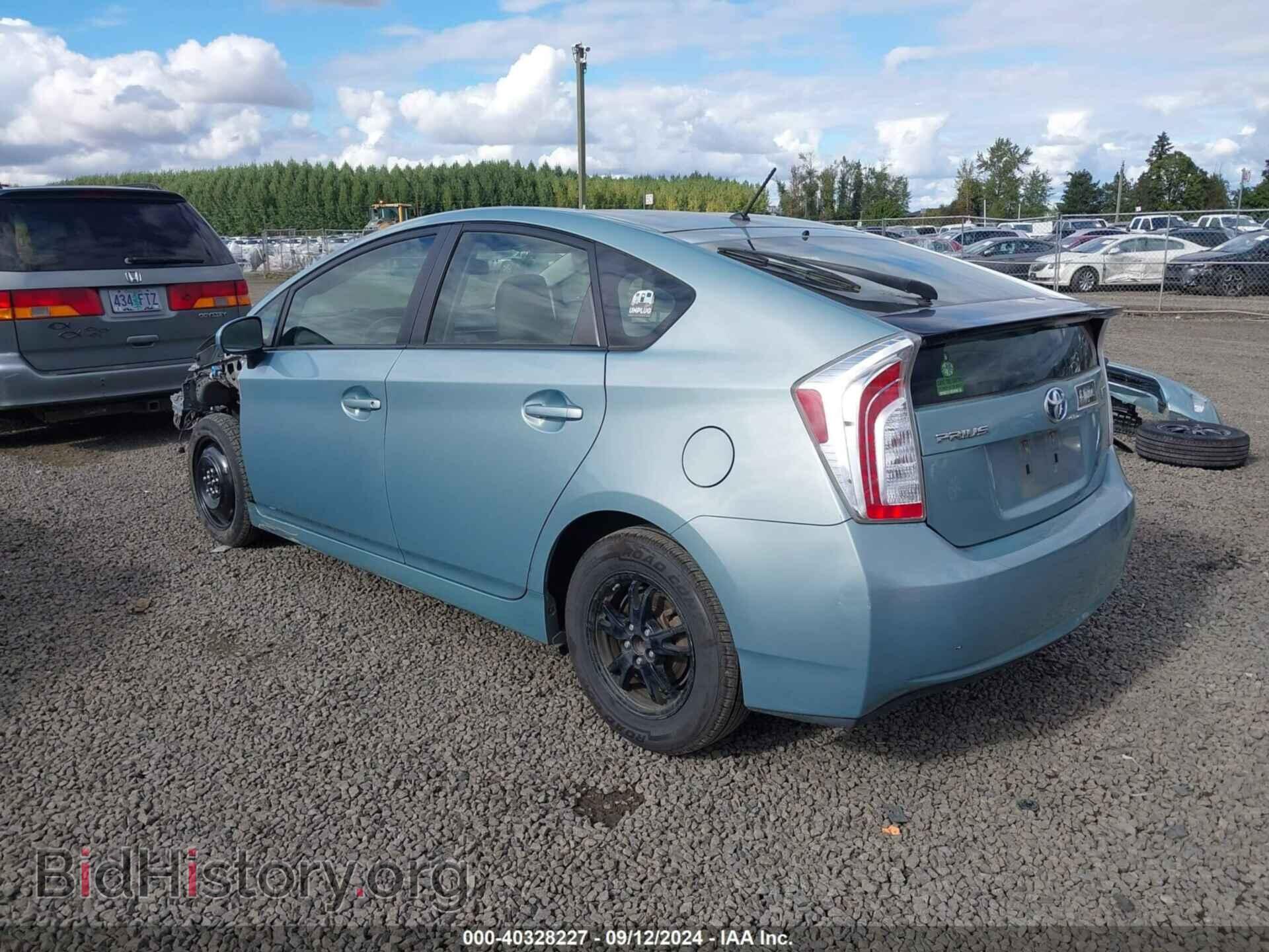 2012 TOYOTA PRIUS - VIN: JTDKN3DUXC1575391 - Фото 3