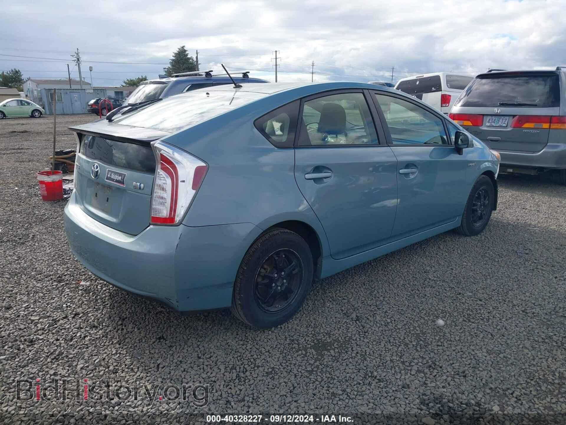 2012 TOYOTA PRIUS - VIN: JTDKN3DUXC1575391 - Фото 4