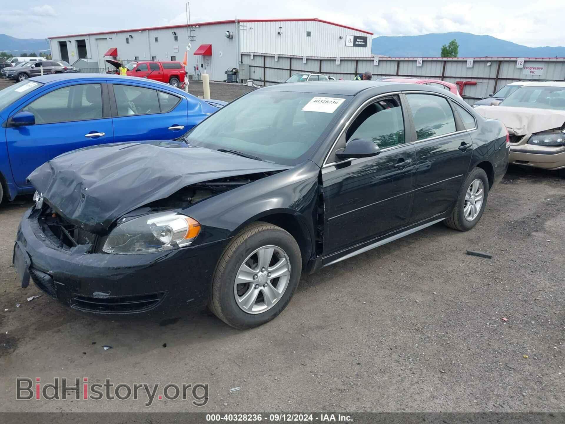 2012 CHEVROLET IMPALA - VIN: 2G1WF5E37C1177266 - Фото 2