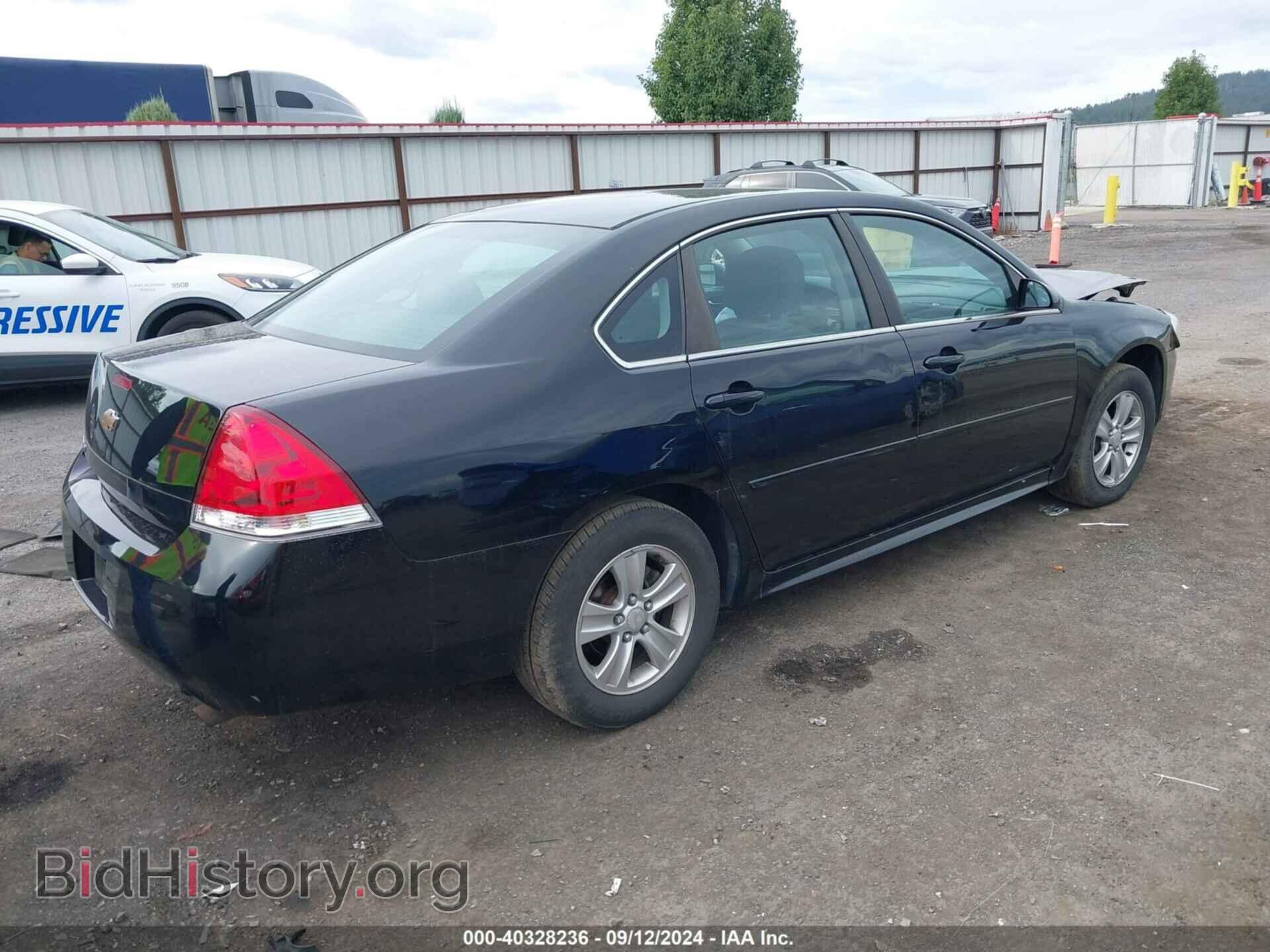 2012 CHEVROLET IMPALA - VIN: 2G1WF5E37C1177266 - Фото 4