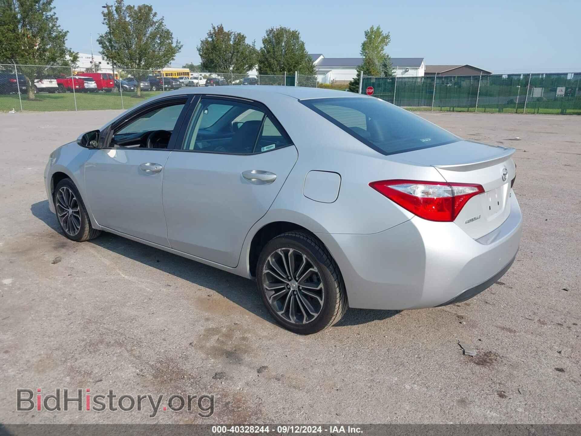 2015 TOYOTA COROLLA - VIN: 2T1BURHE6FC255896 - Фото 3