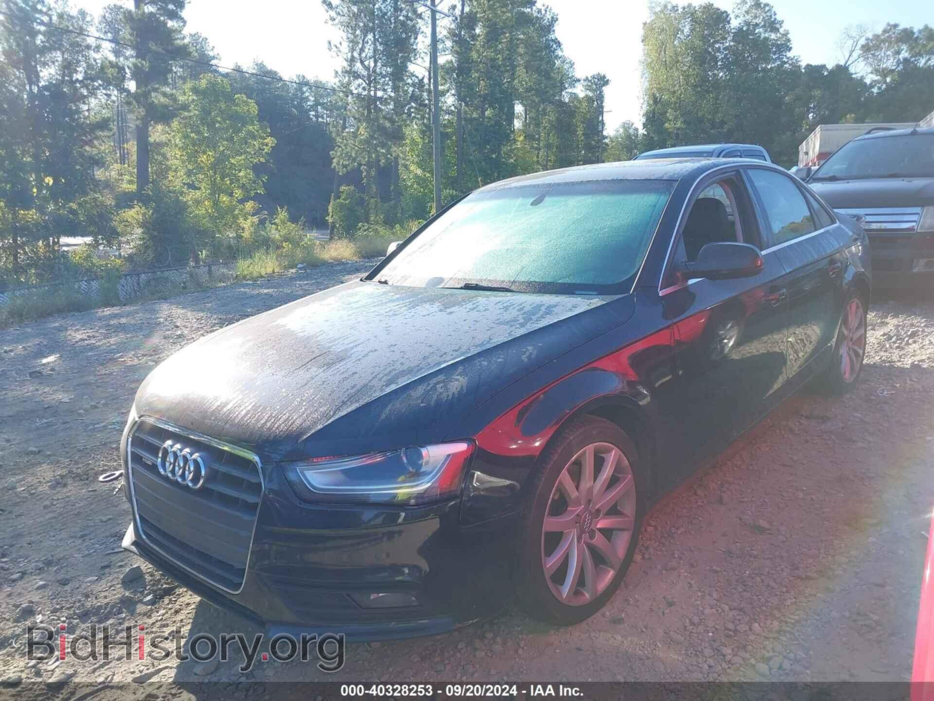 2013 AUDI A4 - VIN: WAUFFAFL1DN043669 - Фото 2