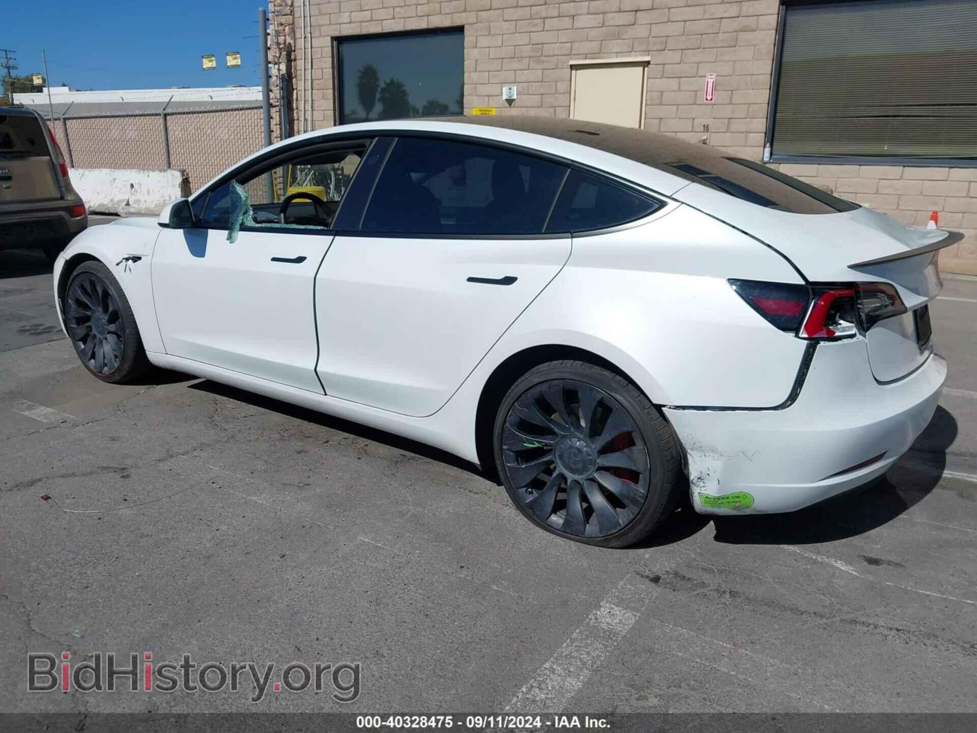 2022 TESLA MODEL 3 - VIN: 5YJ3E1EC2NF354473 - Фото 3
