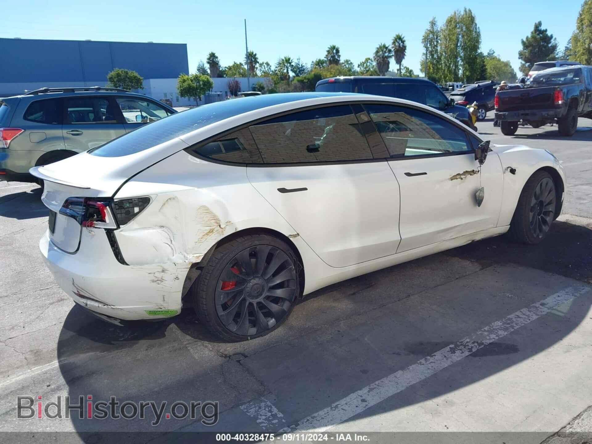 2022 TESLA MODEL 3 - VIN: 5YJ3E1EC2NF354473 - Фото 4