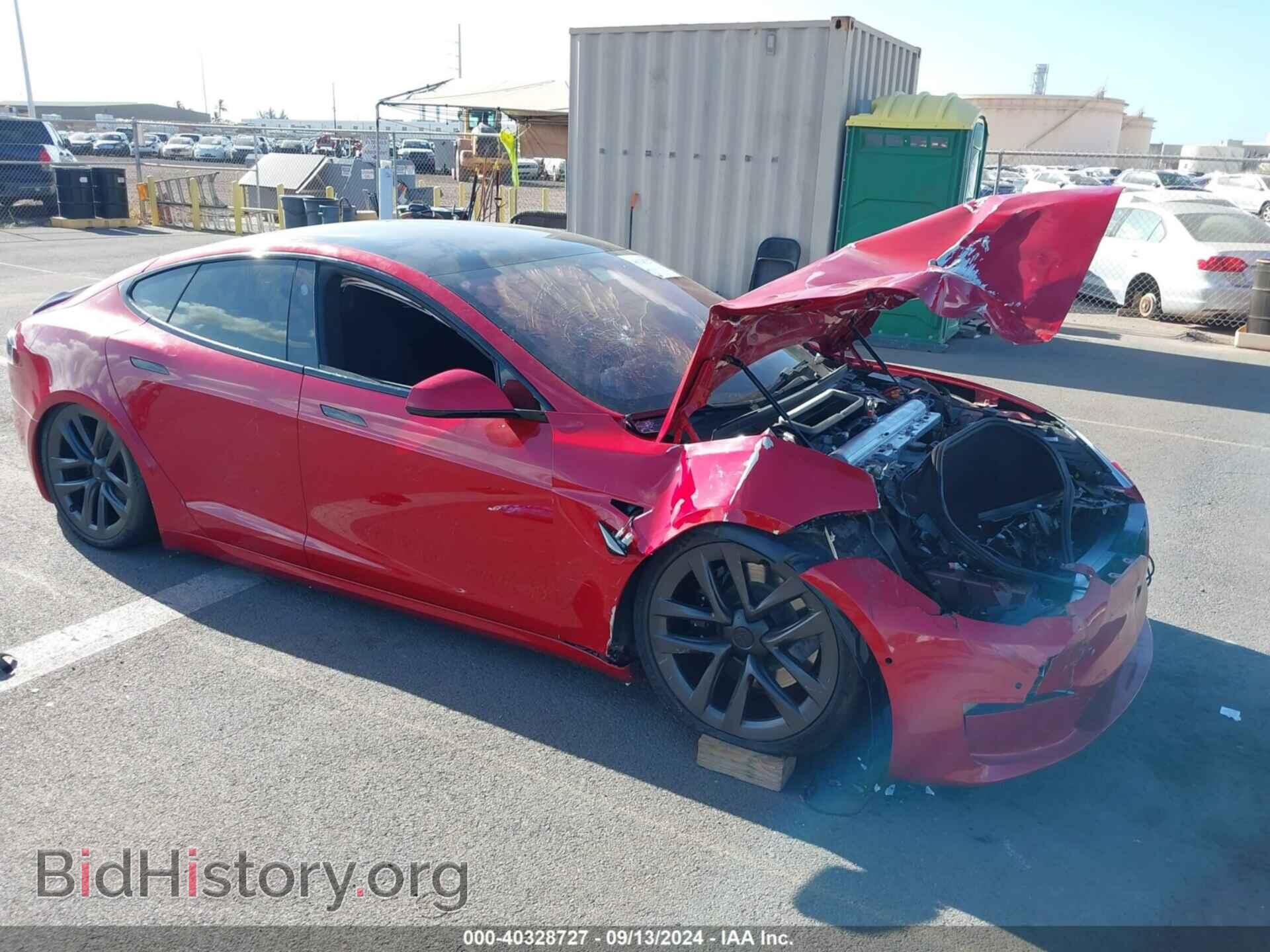 Photo 5YJSA1E61NF460253 - TESLA MODEL S 2022