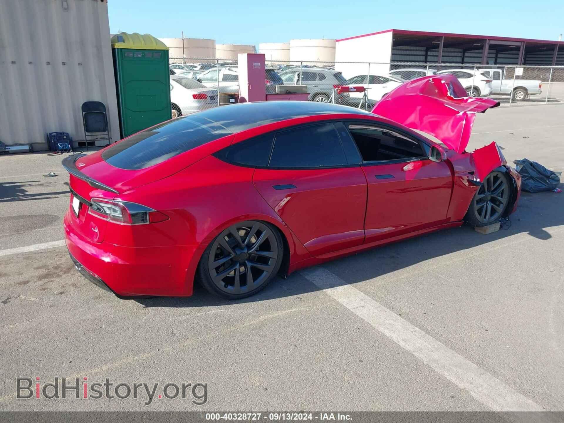 2022 TESLA MODEL S - VIN: 5YJSA1E61NF460253 - Фото 4