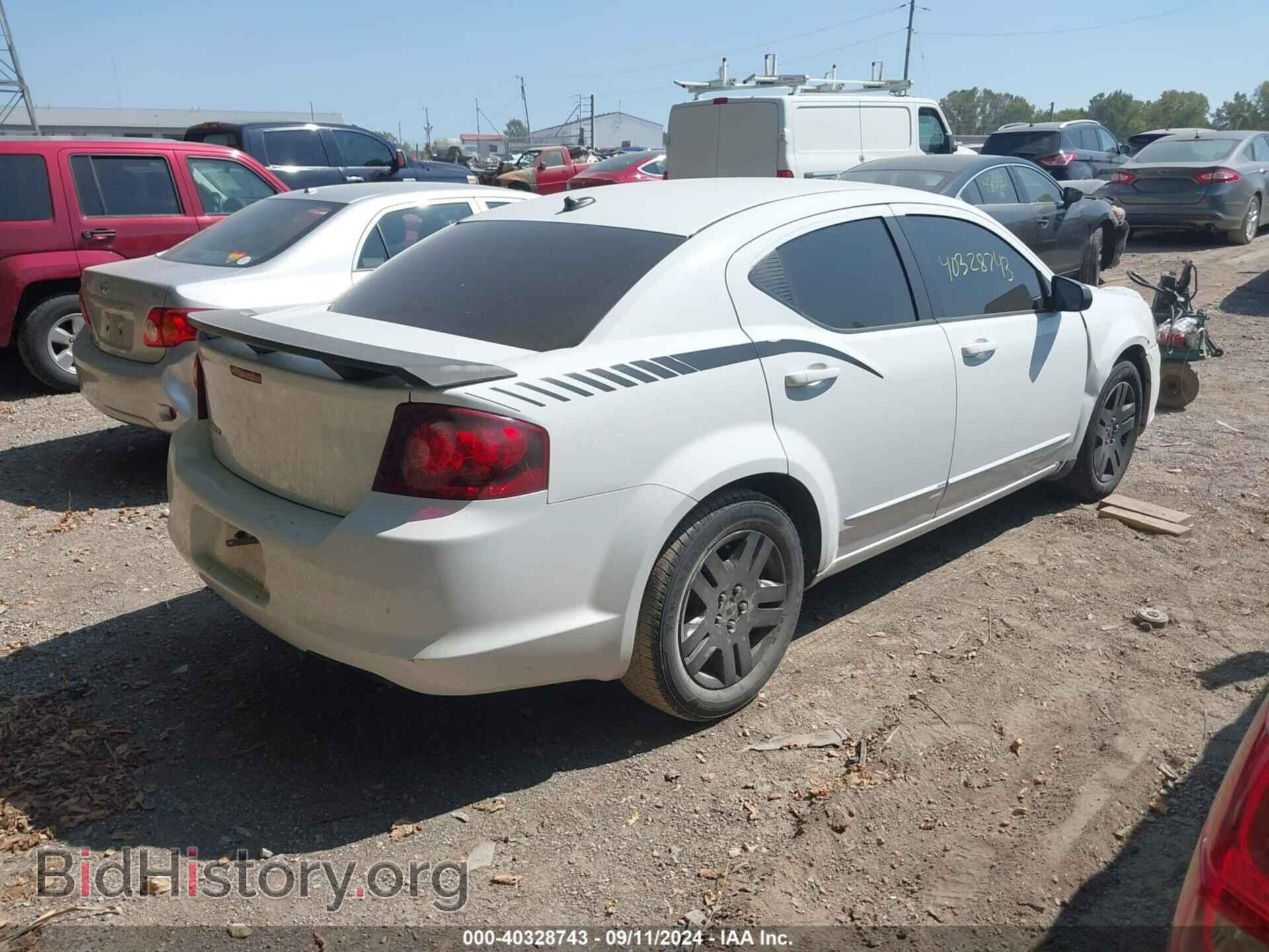 2012 DODGE AVENGER - VIN: 1C3CDZAB0CN206954 - Photo 4