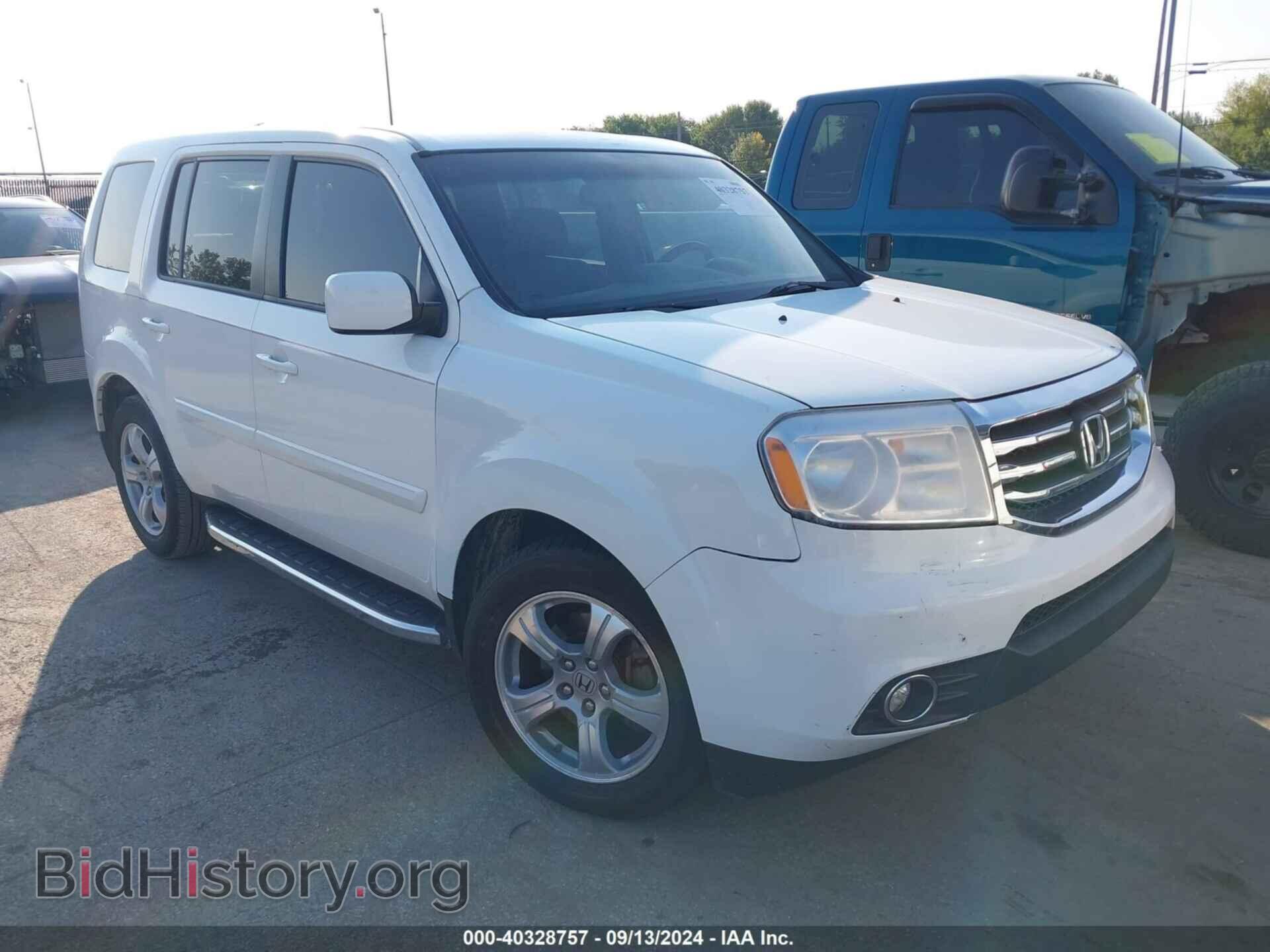 Фотография 5FNYF3H51CB042699 - HONDA PILOT 2012