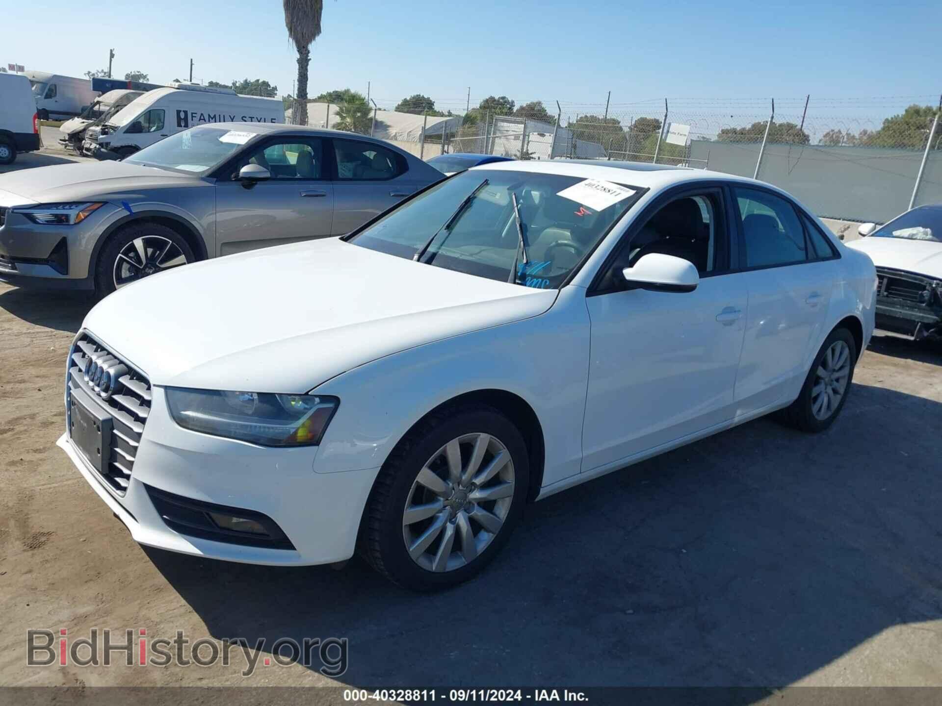 2014 AUDI A4 - VIN: WAUAFAFL2EA112436 - Фото 2