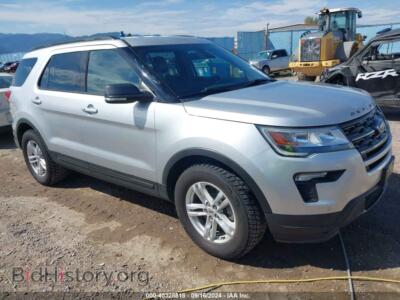 2019 Ford EXPLORER XLT, серебристый — VIN 1FM5K8D8XKGA73753, IAAI