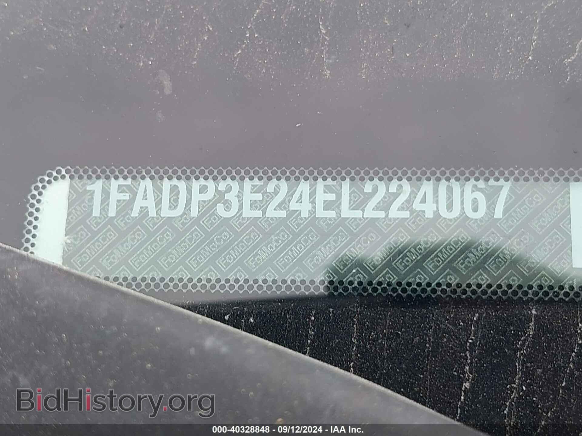 2014 FORD FOCUS - VIN: 1FADP3E24EL224067 - Фото 9