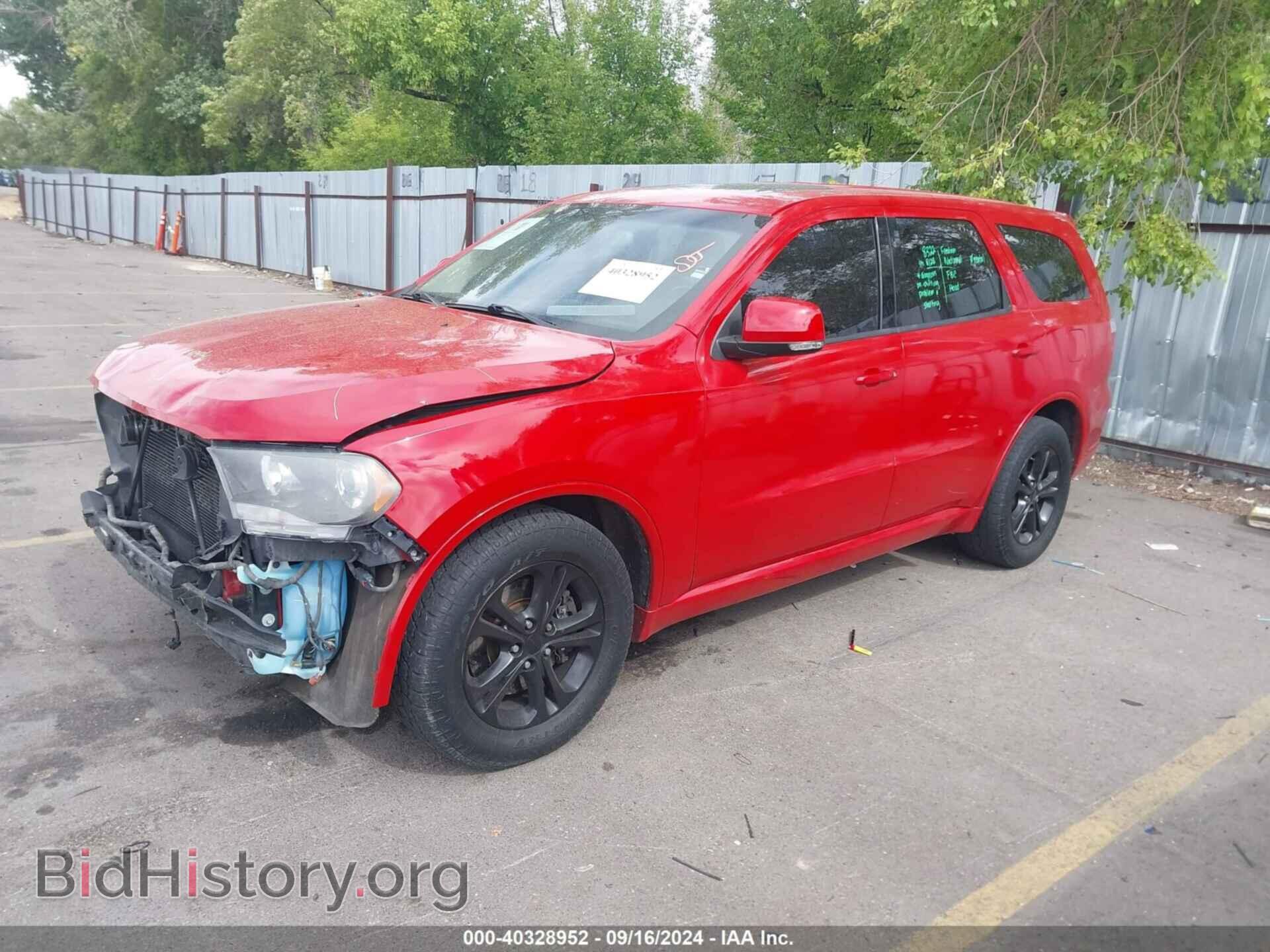 2012 DODGE DURANGO - VIN: 1C4SDJCT9CC277788 - Фото 2