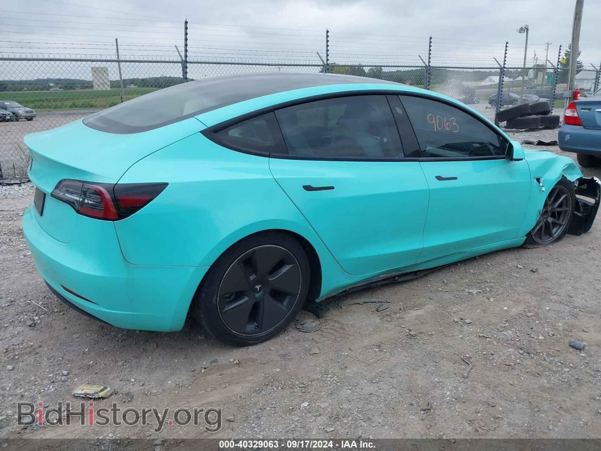 2021 TESLA MODEL 3 - VIN: 5YJ3E1EA0MF989804 - Фото 4