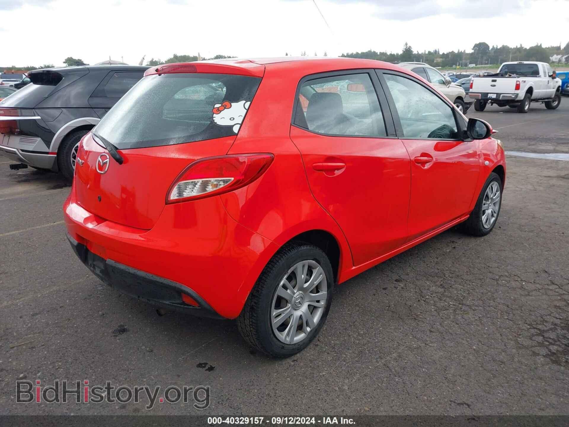 2014 MAZDA MAZDA2 - VIN: JM1DE1KZXE0184858 - Фото 4