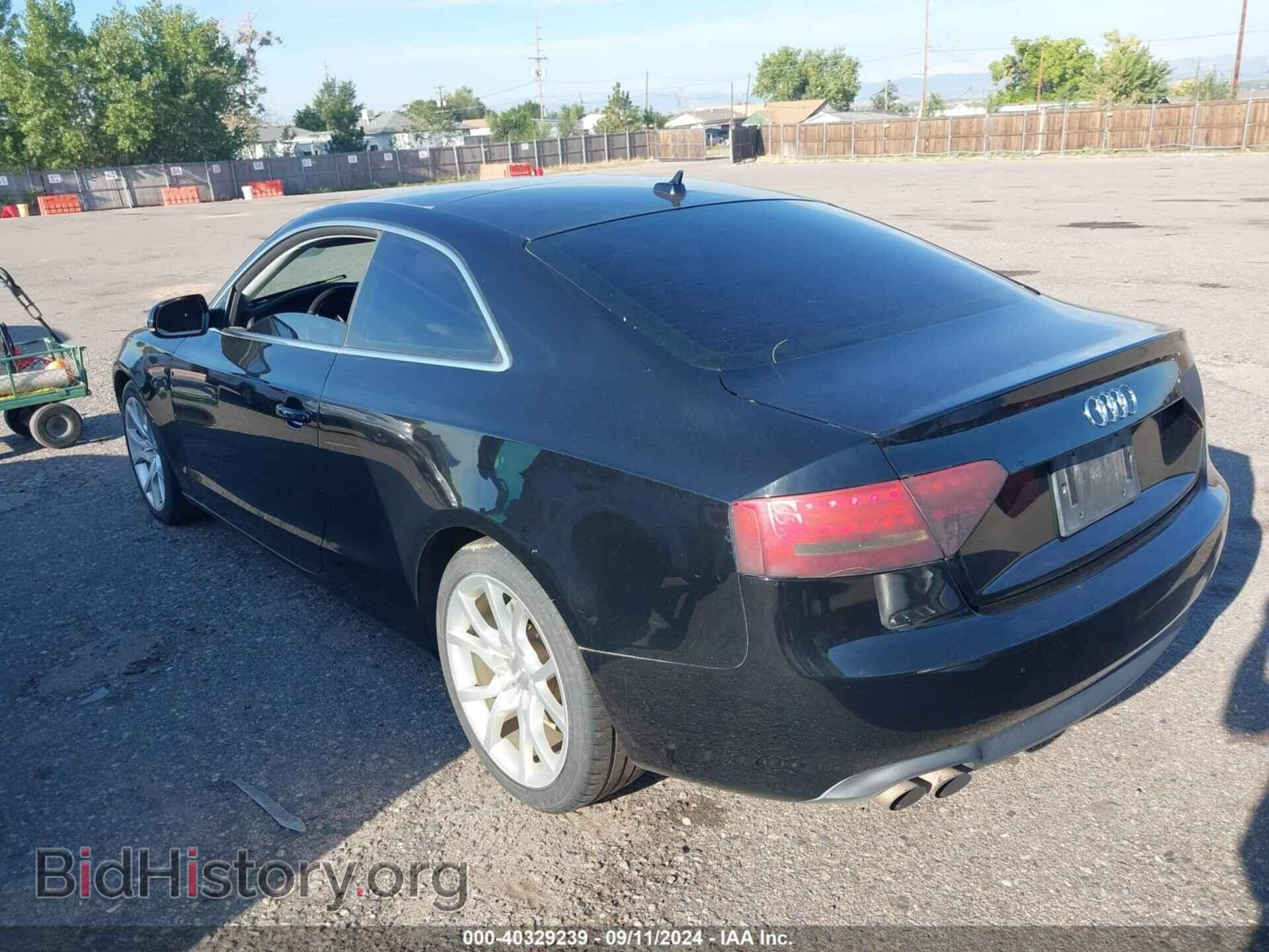 2012 AUDI A5 - VIN: WAULFAFR9CA005328 - Фото 3