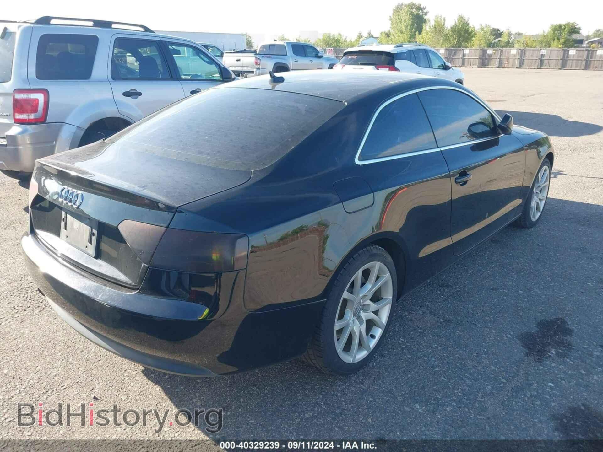 2012 AUDI A5 - VIN: WAULFAFR9CA005328 - Фото 4