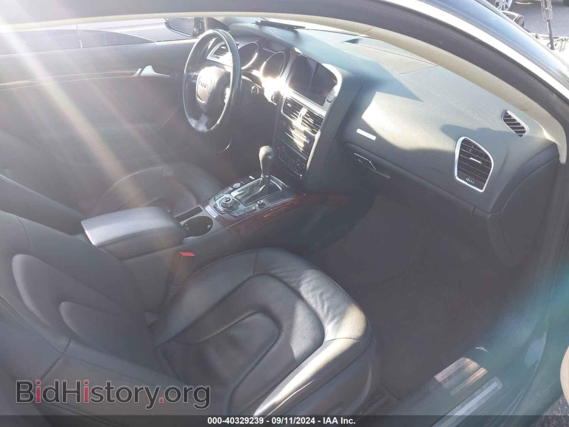 2012 AUDI A5 - VIN: WAULFAFR9CA005328 - Фото 5
