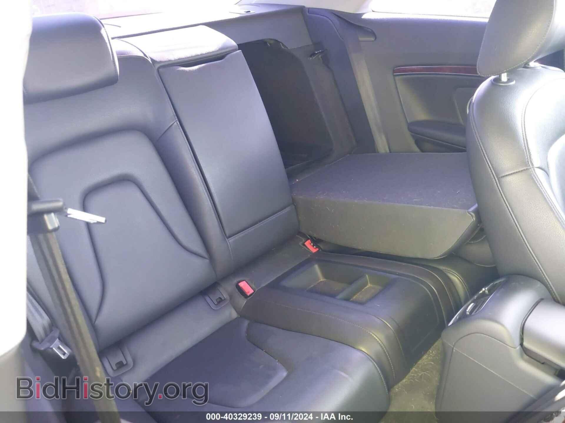 2012 AUDI A5 - VIN: WAULFAFR9CA005328 - Фото 8