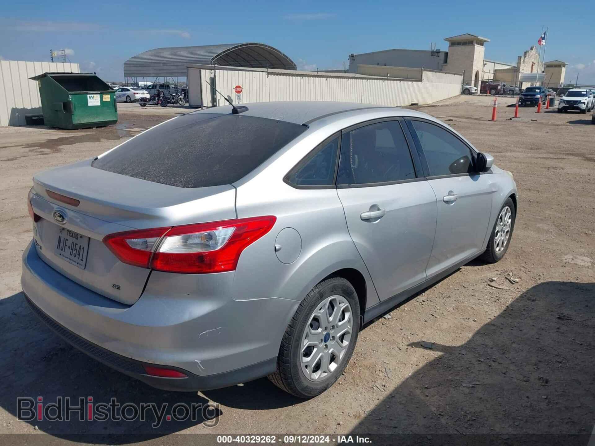 2012 FORD FOCUS - VIN: 1FAHP3F28CL312570 - Фото 4