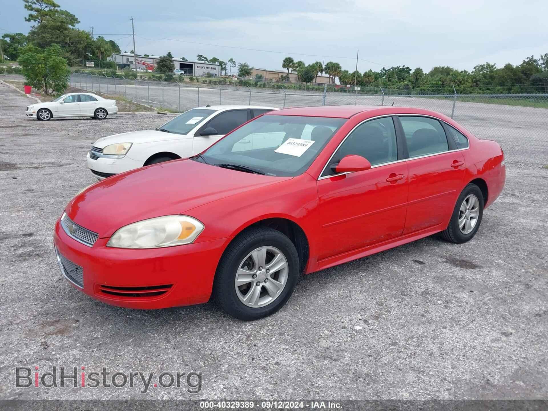 2013 CHEVROLET IMPALA - VIN: 2G1WF5E3XD1232679 - Фото 2