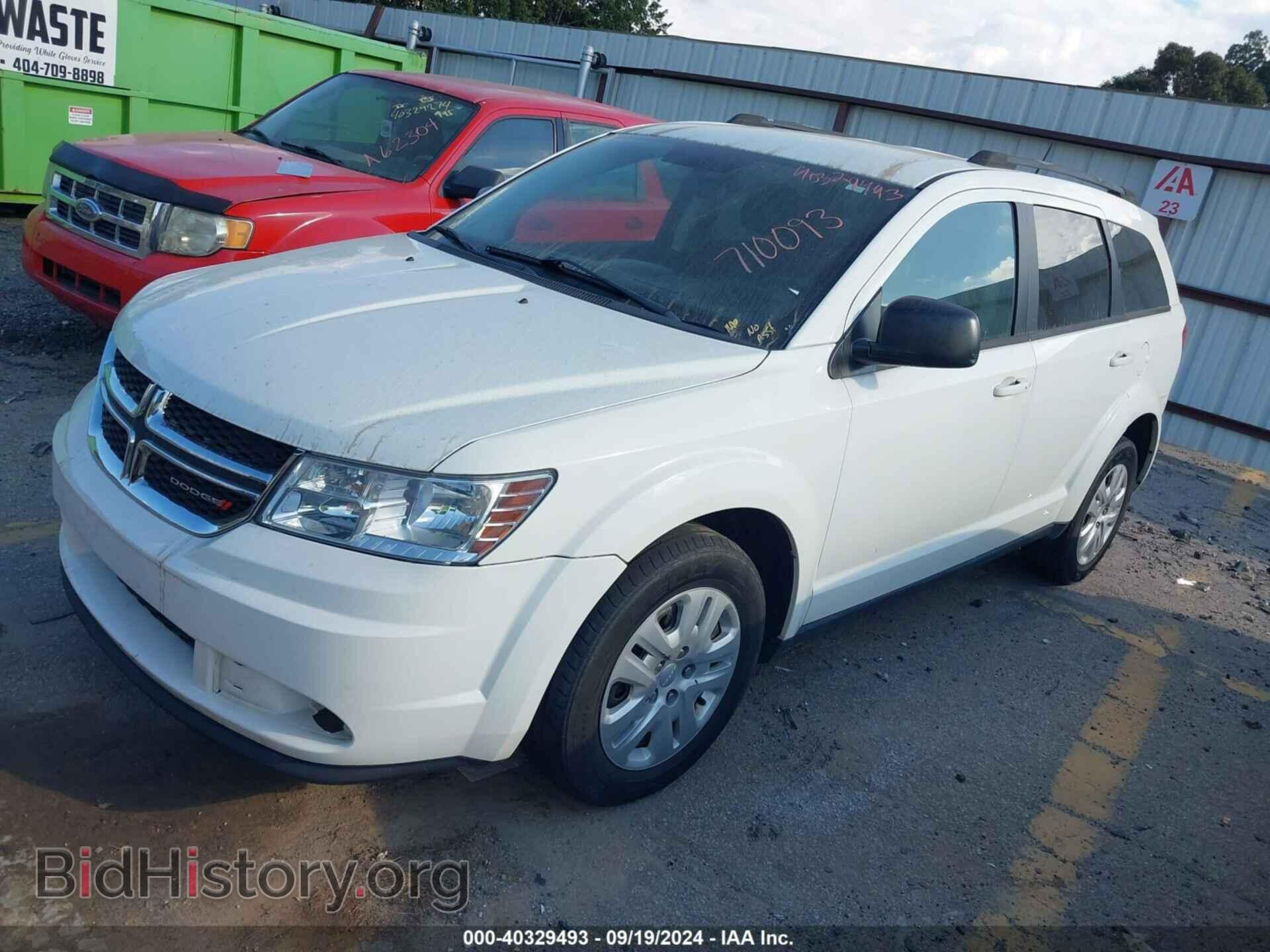 2017 DODGE JOURNEY - VIN: 3C4PDCAB5HT710093 - Фото 2