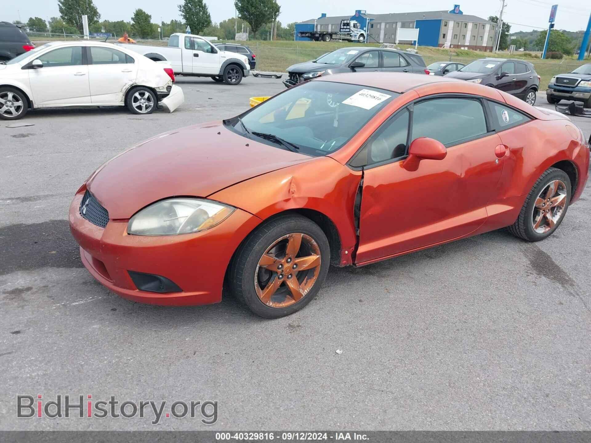 2009 MITSUBISHI ECLIPSE - VIN: 4A3AK24F19E040853 - Photo 2