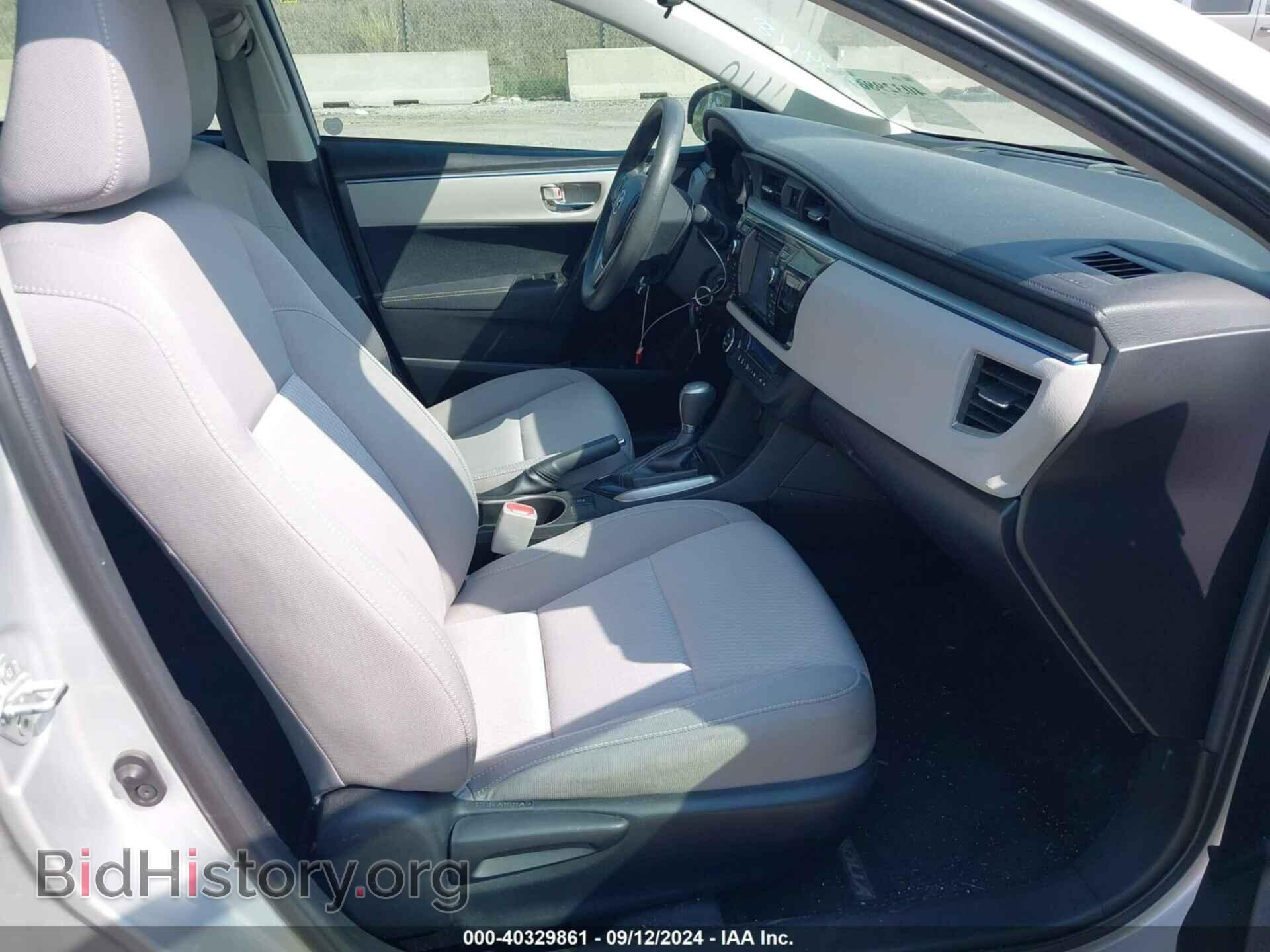 2014 TOYOTA COROLLA - VIN: 5YFBURHEXEP031142 - Фото 5
