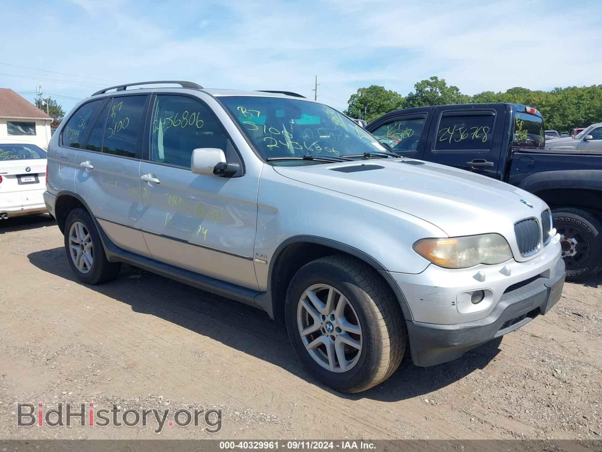 Photo 5UXFA13516LY48530 - BMW X5 2006