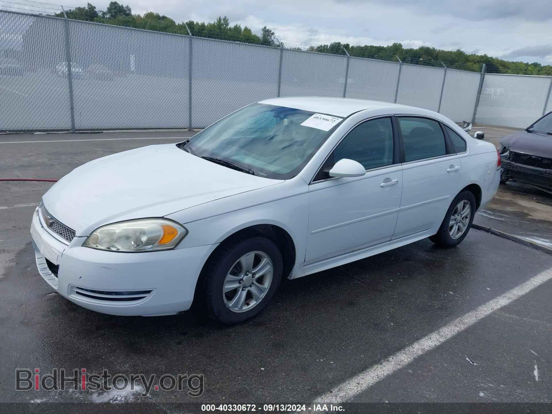 2012 CHEVROLET IMPALA - VIN: 2G1WF5E39C1271908 - Photo 2