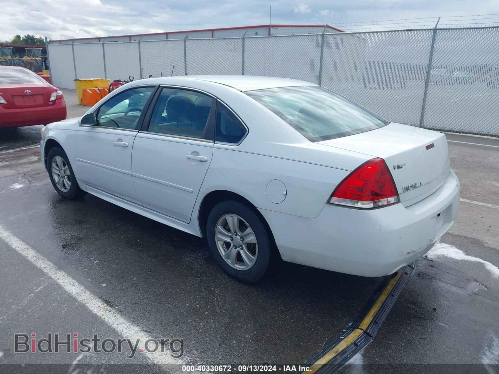 2012 CHEVROLET IMPALA - VIN: 2G1WF5E39C1271908 - Photo 3