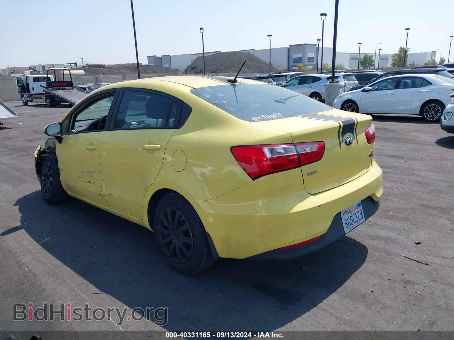 2016 KIA RIO - VIN: KNADM4A30G6598505 - Фото 3