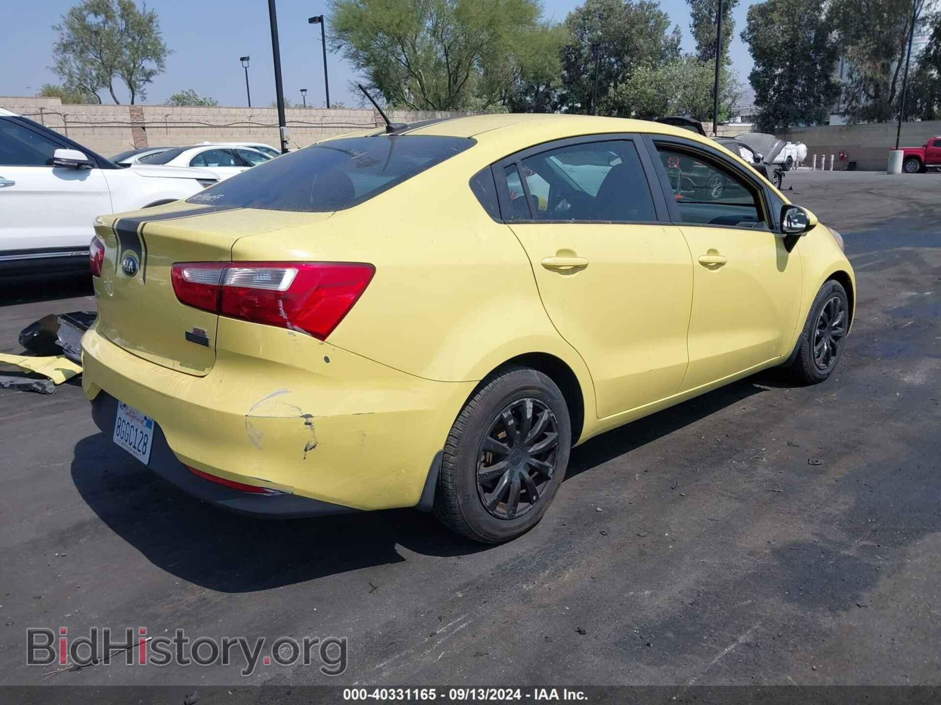 2016 KIA RIO - VIN: KNADM4A30G6598505 - Фото 4