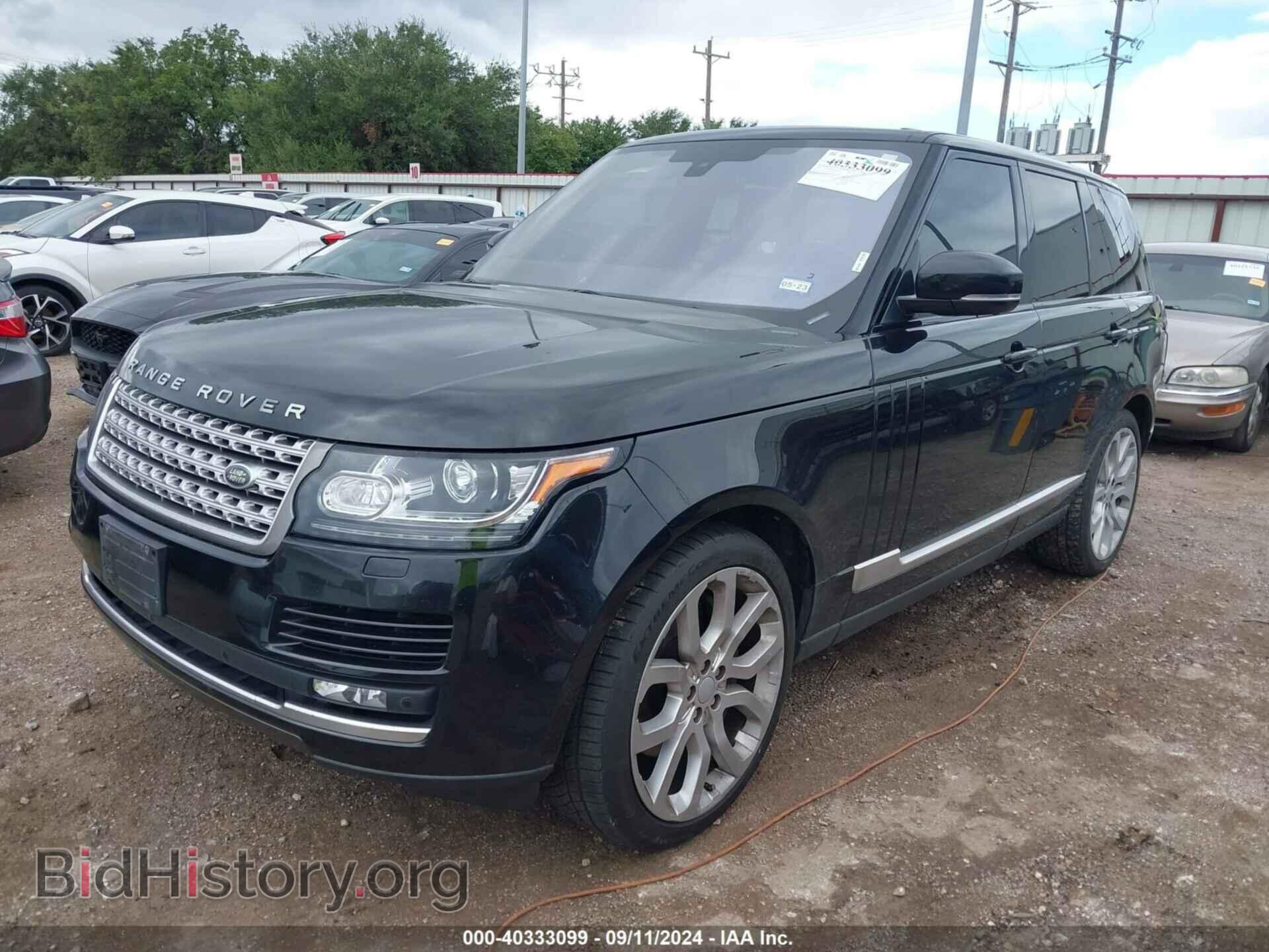2016 LAND ROVER RANGE ROVER - VIN: SALGS2EF6GA297645 - Фото 2