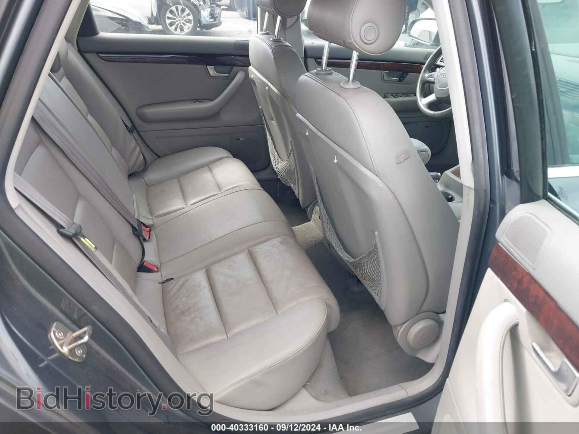 2008 AUDI A4 - VIN: WAUKF78E78A121210 - Фото 8