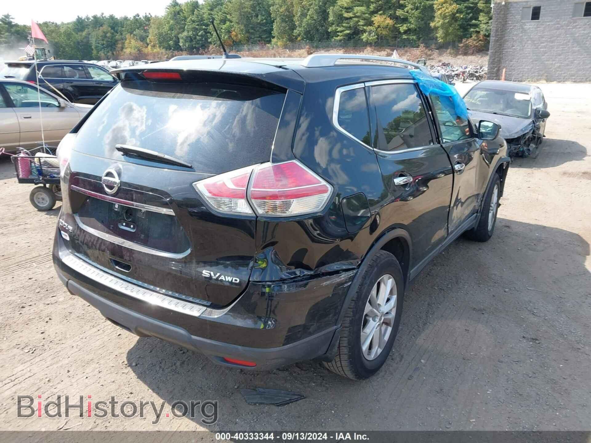 2015 NISSAN ROGUE - VIN: 5N1AT2MV6FC809809 - Фото 4