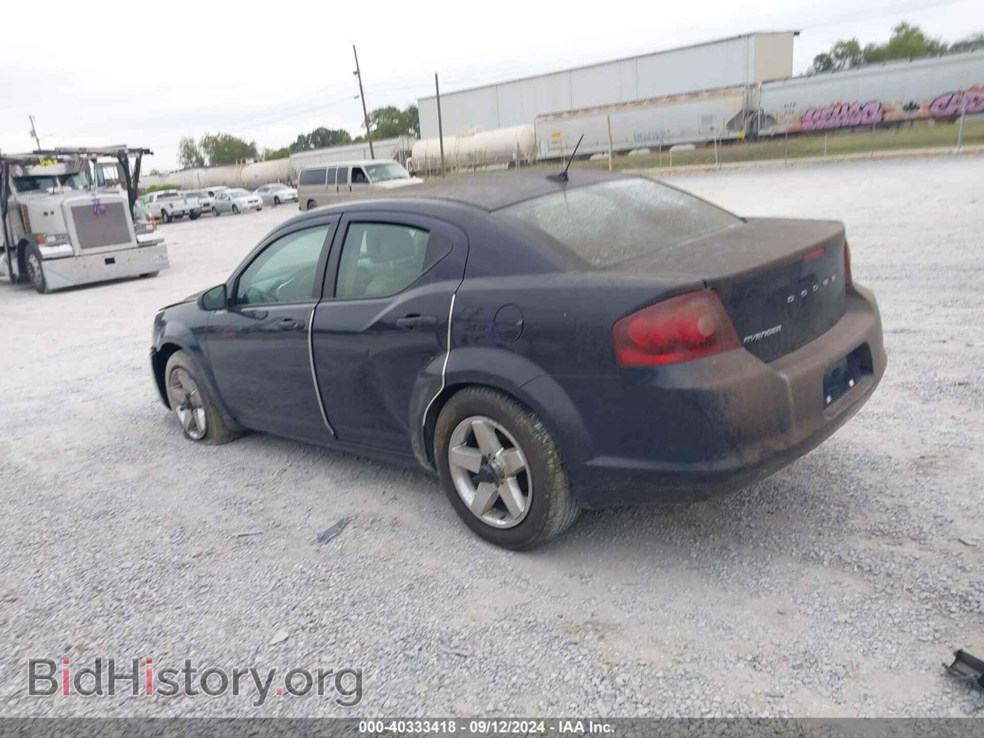 2013 DODGE AVENGER - VIN: 1C3CDZAB1DN619936 - Фото 3